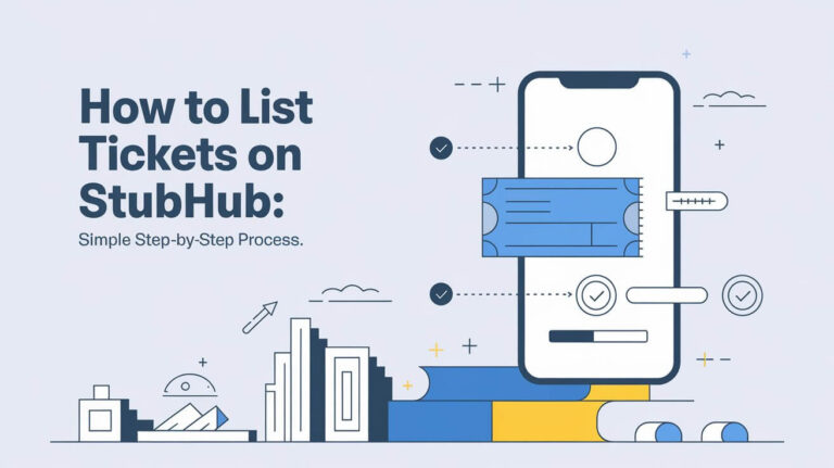 How to List Tickets on StubHub