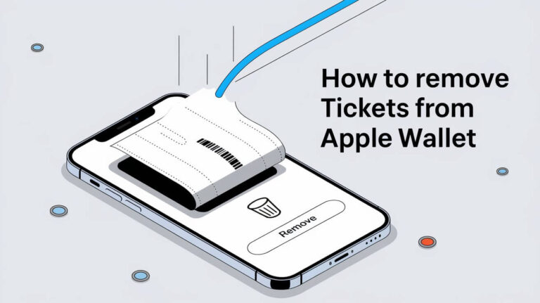 How To Remove Tickets From Apple Wallet