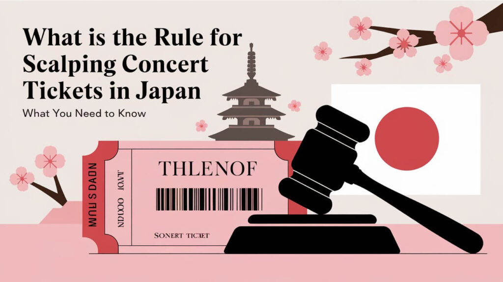 What Is The Rule For Scalping Concert Tickets In Japan