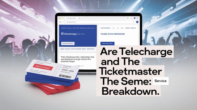 Are Telecharge And Ticketmaster The Same