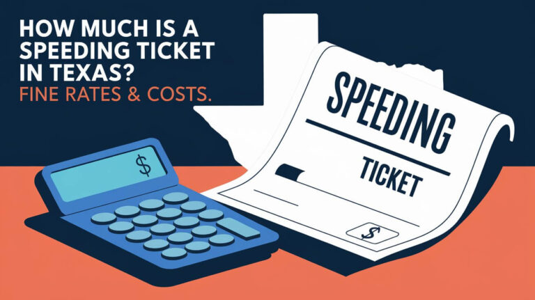 How Much Is A Speeding Ticket In Texas