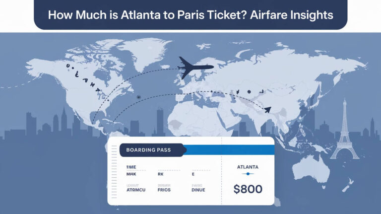 How Much Is Anlanta To Paris Flight Ticket