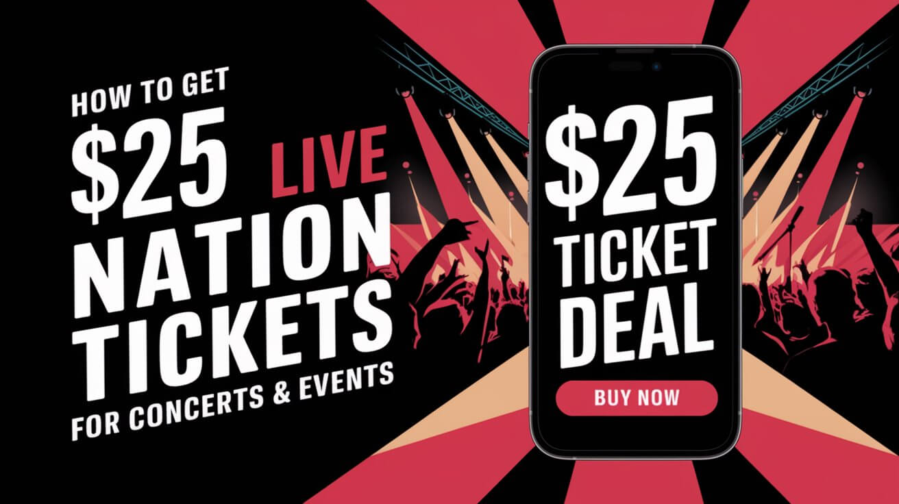 How To Get $25 Live Nation Tickets for Concerts & Events