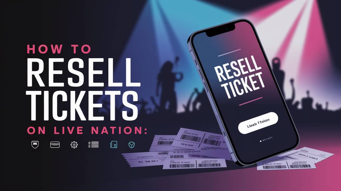 How To Resell Tickets On Live Nation