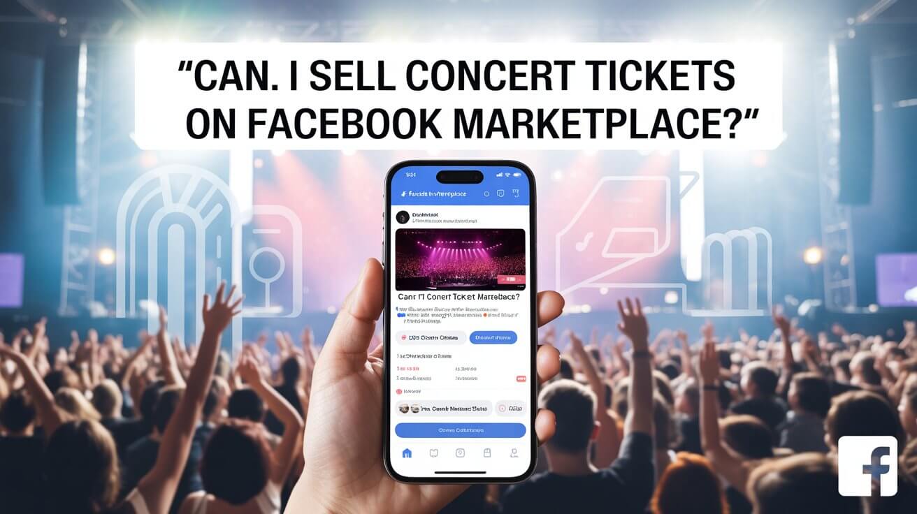 Can I Sell Concert Tickets On Facebook Marketplace? 1 Can I Sell Concert Tickets On Facebook Marketplace