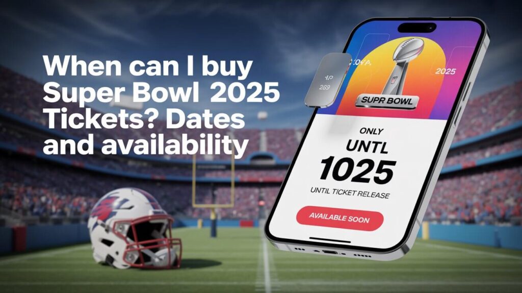 When Can I Buy Super Bowl 2025 Tickets