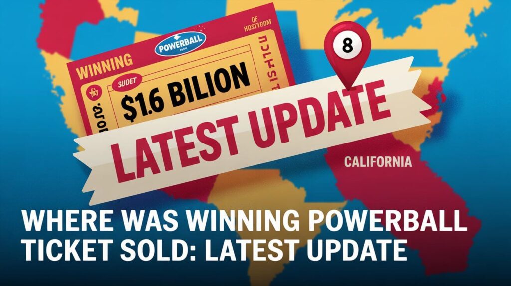 Where Was Winning Powerball Ticket Sold