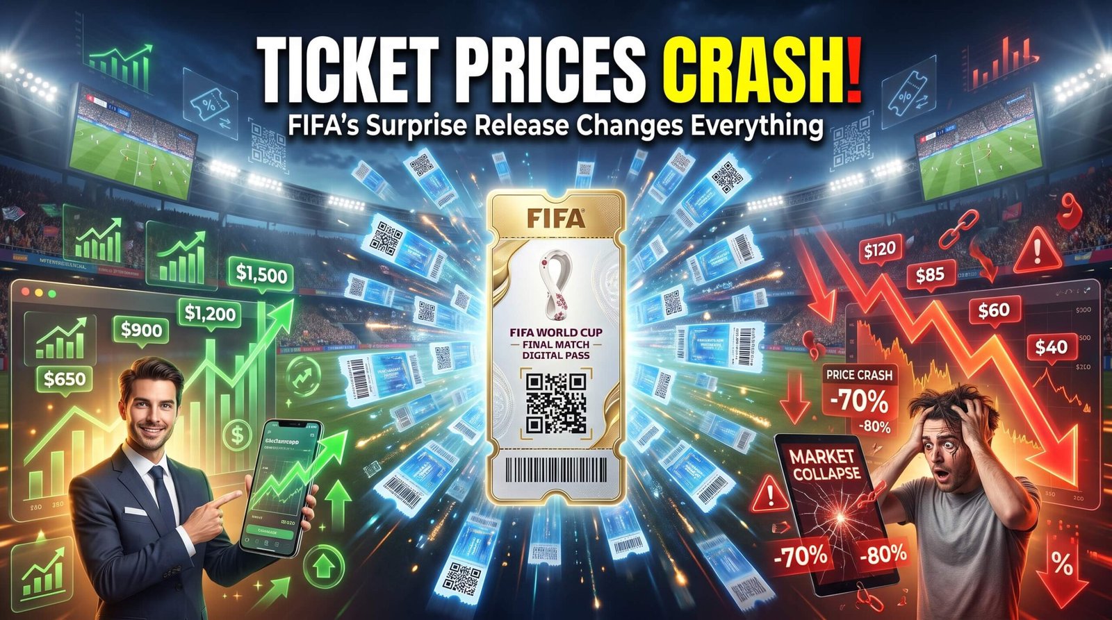 How FIFA's Surprise Ticket Release Crashed Resale Prices Overnight