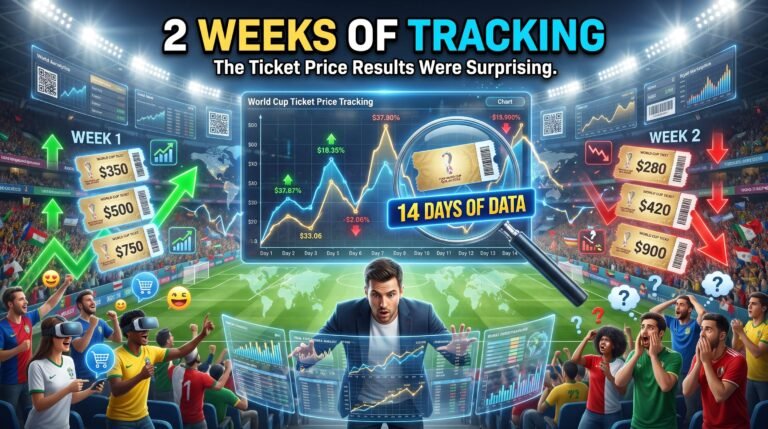 We Tracked World Cup Ticket Prices for 2 Weeks