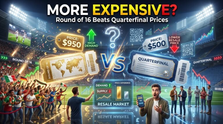 Why a Round of 16 Ticket Can Cost More Than a Quarterfinal Seat